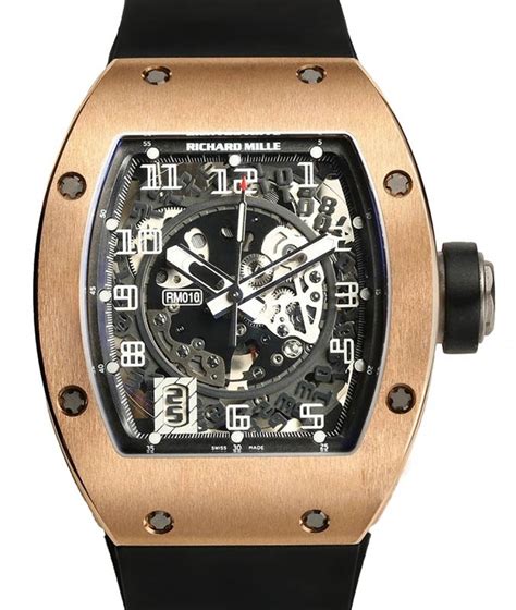 richard mille 010 rose gold